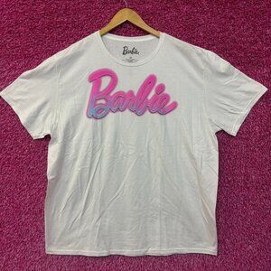 Barbie Pink Neon Logo Tshirt size 1x